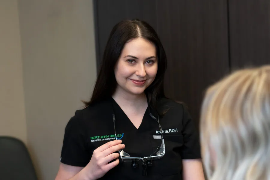 A Northern Smiles Dentistry team member