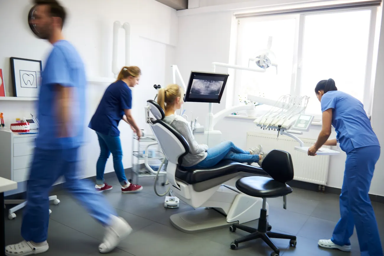 What should you do about a broken brace or wire?