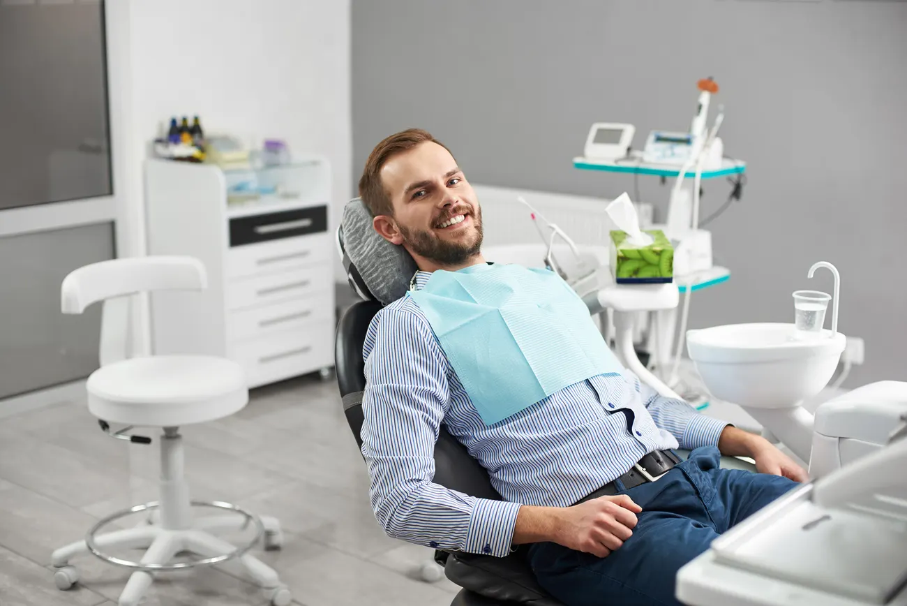 A new patient at Northern Smiles Dentistry in Phoenix, AZ